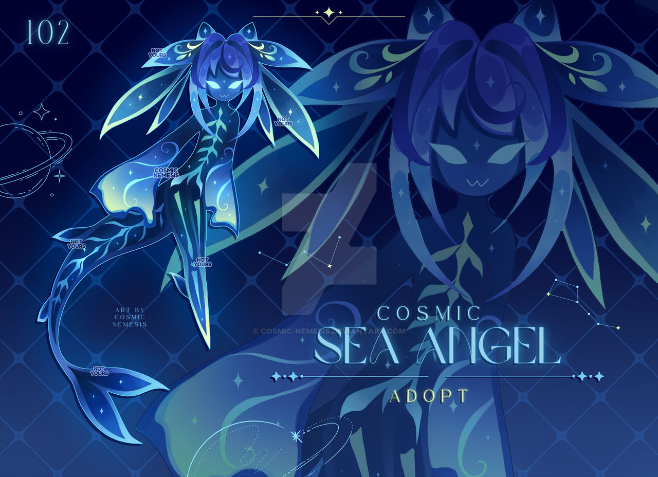 Cosmic Sea Angel - CLOSED - ADOPT