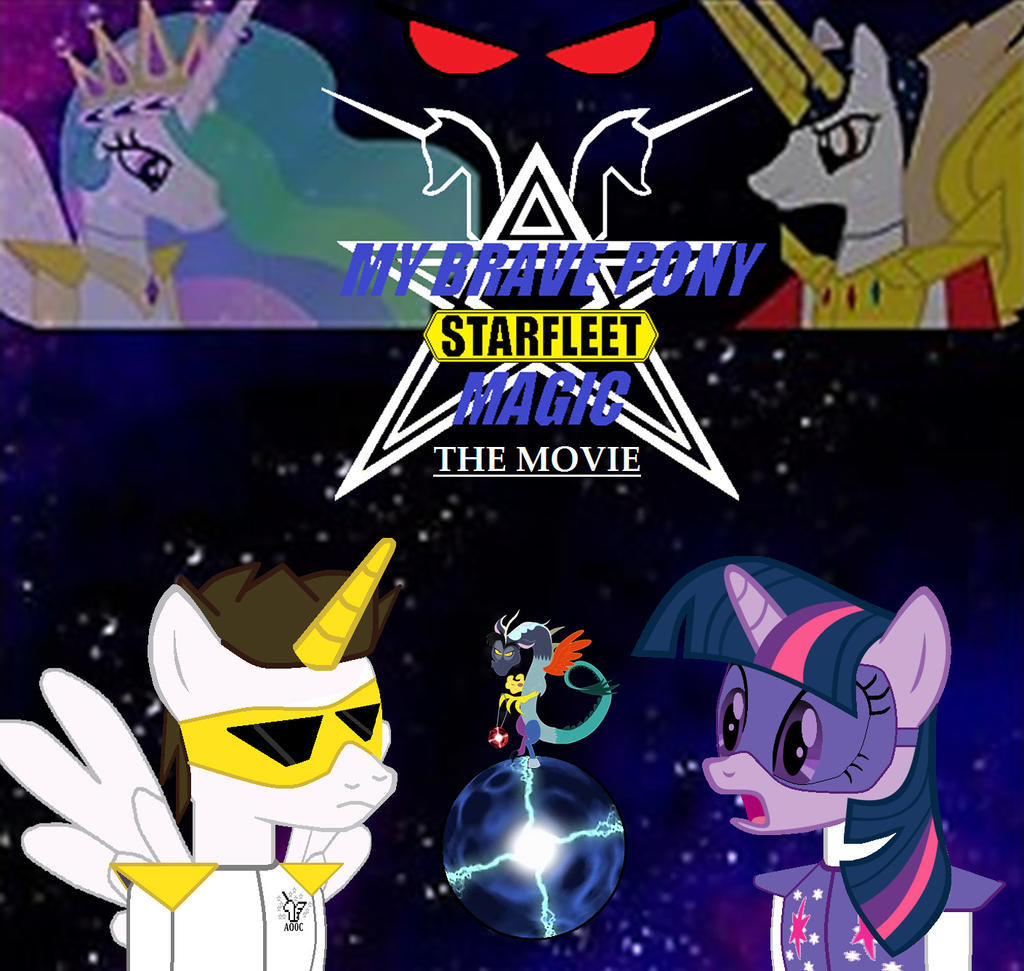 My Brave Pony Starfleet Magic THE MOVIE Poster