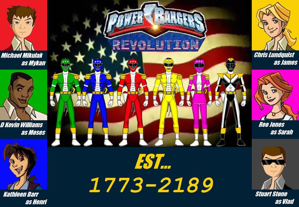 Power Rangers Revolution by Dakari-King-Mykan on DeviantArt