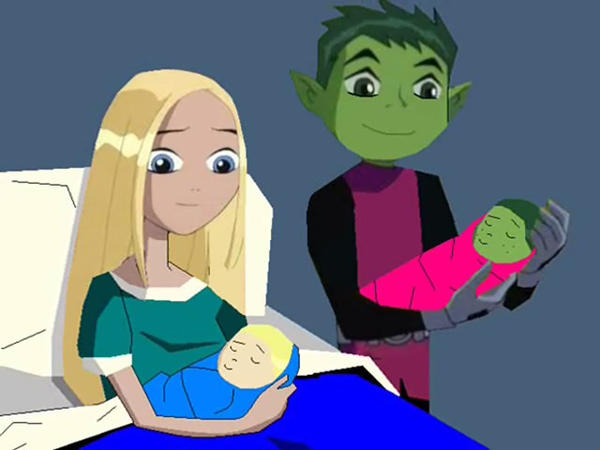 Beast Boy And Terra S Babies By Dakari King Mykan On Deviantart Beast Boy And Terra S Babies By Dakari King Mykan On Deviantart