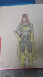 Batgirl sketch and color 5/6/13