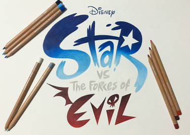 Star vs. the Forces of Evil Hand Drawn Logo