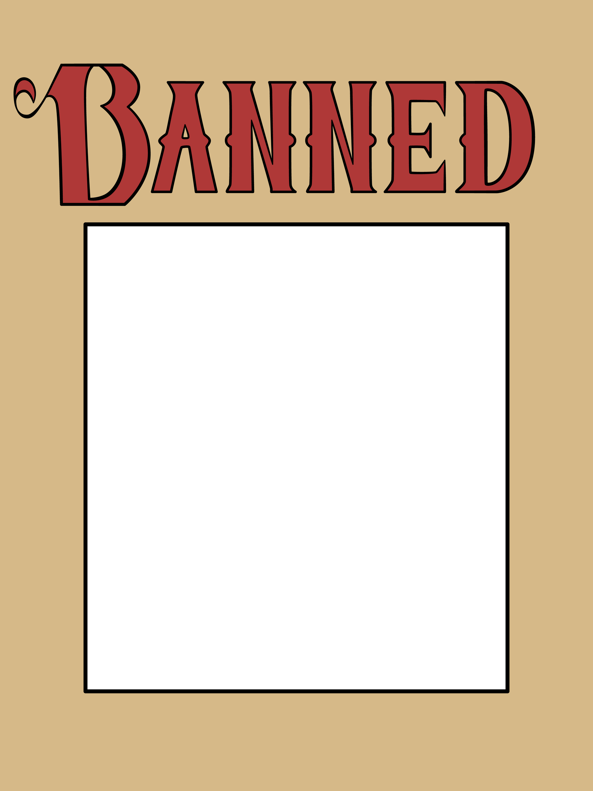 Luz Banned Poster Template by StarButterfly on DeviantArt