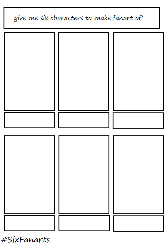 Six Fanart Challenge(MS Paint Template) by Amystar2019 on DeviantArt Six Fanart Challenge(MS Paint Template) by Amystar2019 on DeviantArt
