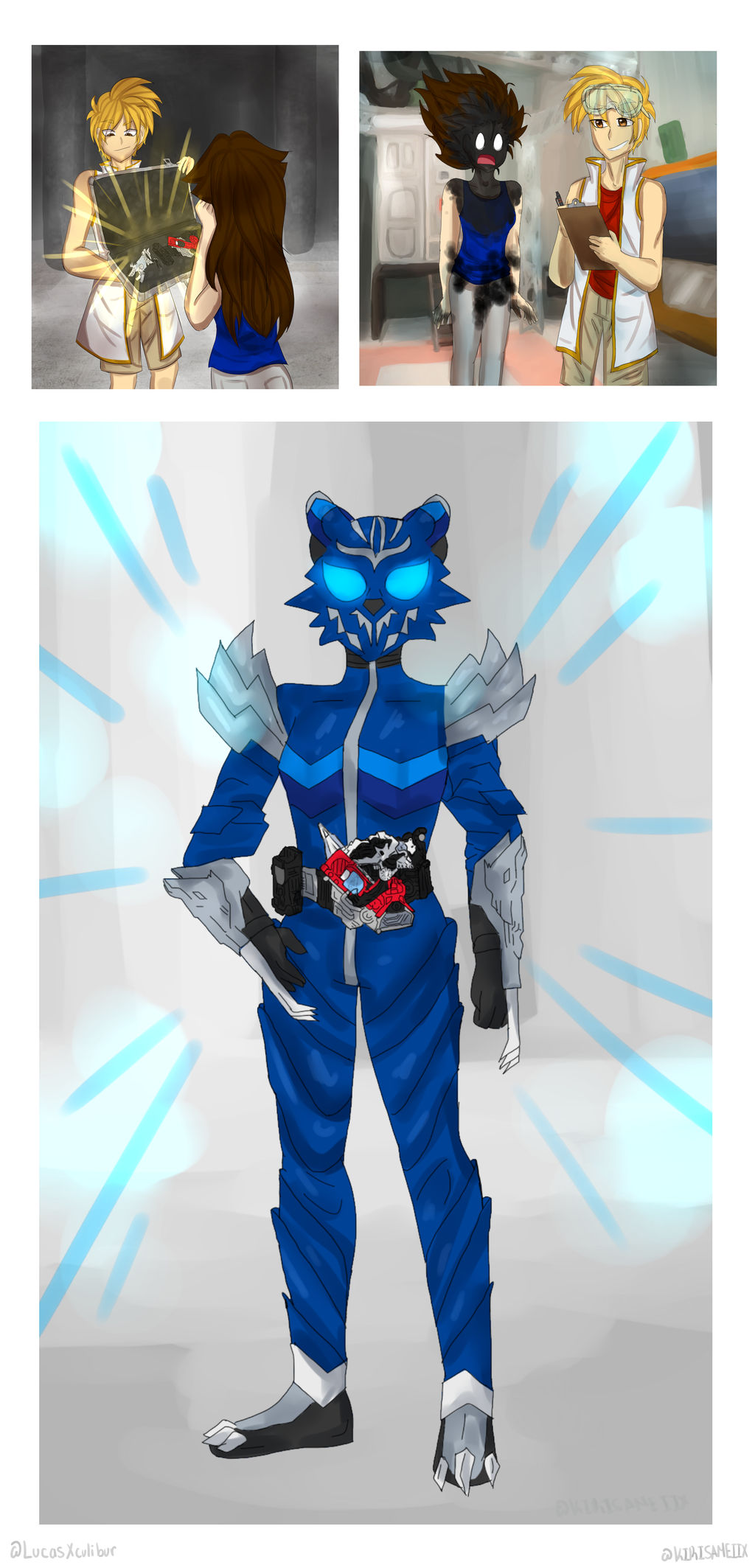 B-Day Gift: Kamen Rider Wolf (A Short Story) by LucasXcalibur on DeviantArt