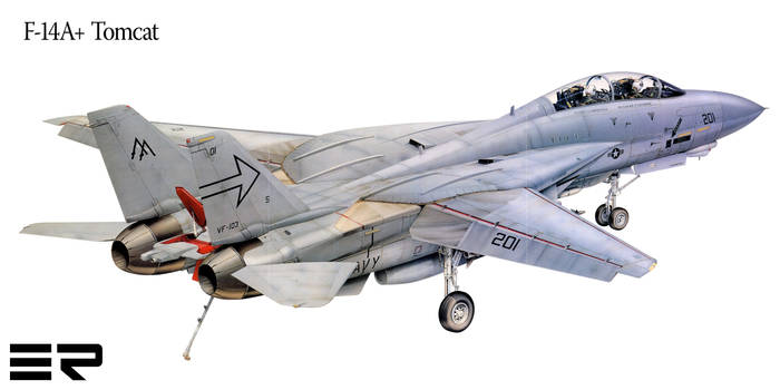 Northrop Grumman F-14A+ TOMCAT -POSTER HD-