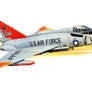 Convair F-102 DELTA DAGGER -POSTER HD-