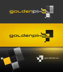 GoldenPixel Logotype by t1na