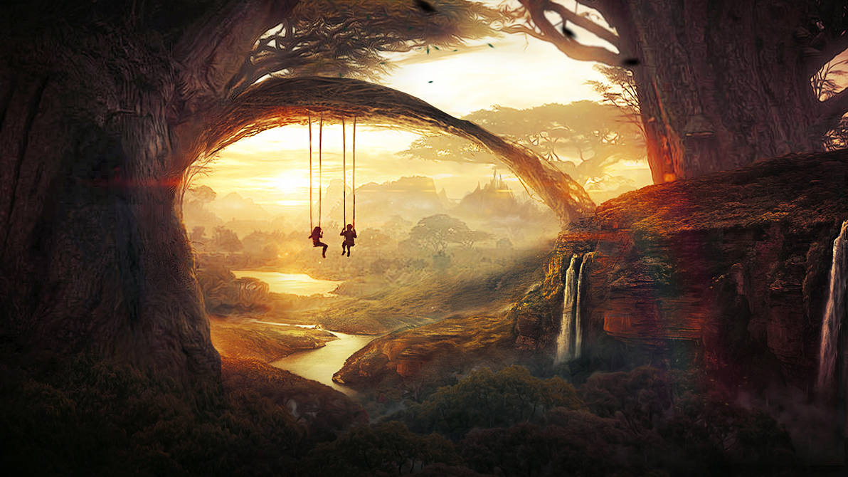 Tree swing by t1na