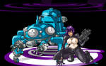 Ghost in the Shell w Tac COLOR by jasinmartin