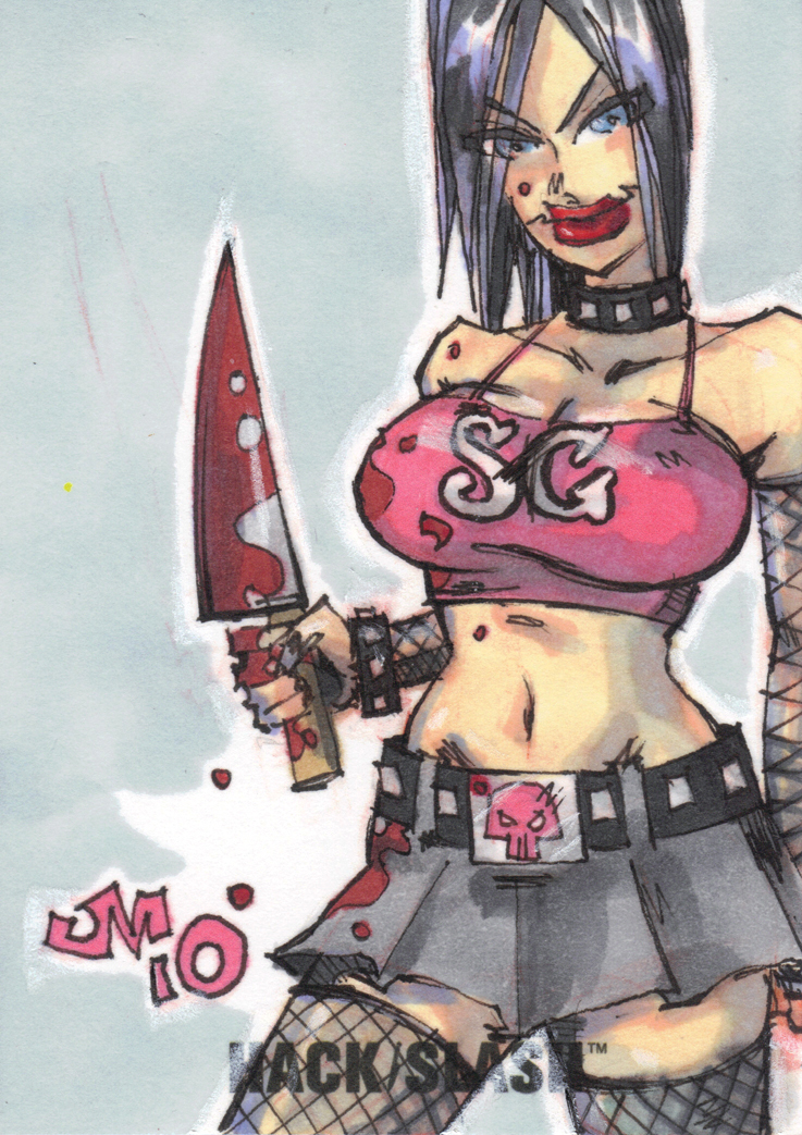 SKETCH CARD Hack Slash preview