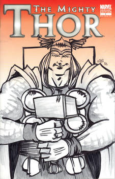 SKETCH COVER Thor