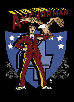 TEE Burgundy Man