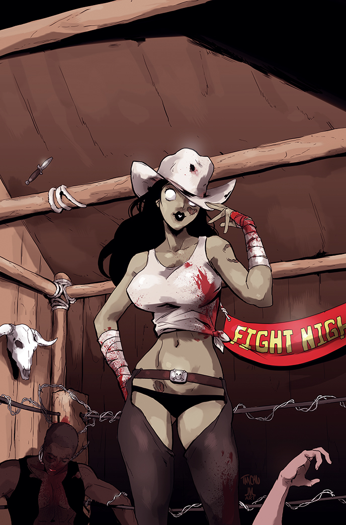 COLORS Zombie Tramp ISSUE 6 cover