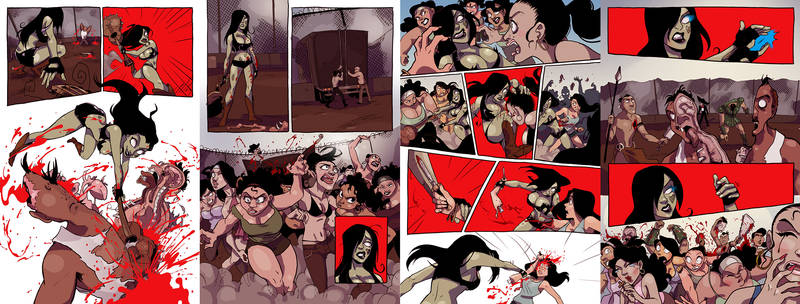 COLORS Zombie Tramp ISSUE 6 pages