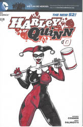 SKETCH COVER Harley Quinn classic