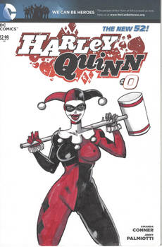 SKETCH COVER Harley Quinn classic