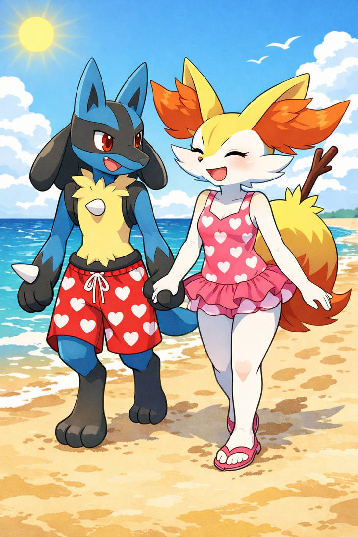 Lucario And Braixen s Beach Walk ChatGPT By Diimaster322 On DeviantArt lucario-and-braixen-s-beach-walk-chatgpt-by-diimaster322-on-deviantart