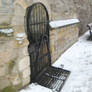 Snowy Castle Gate