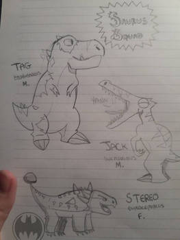 Dinosaur King OC (Saurus Squad)