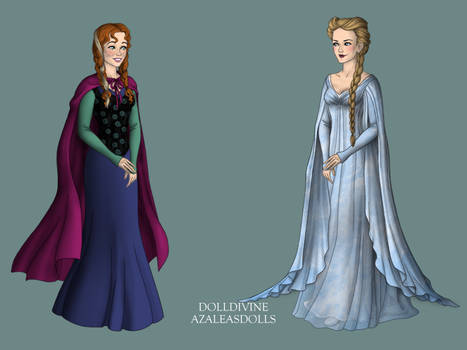 Frozen's Elsa and Anna