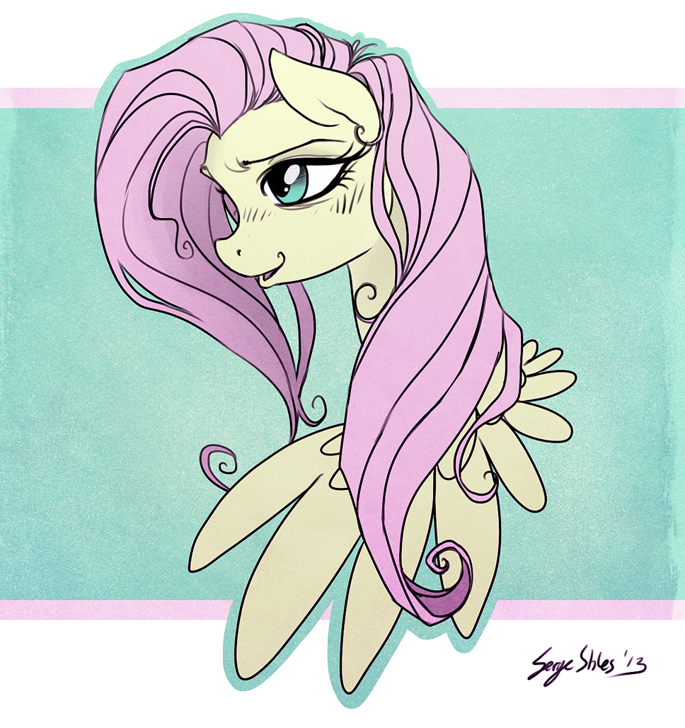 a shy flutter