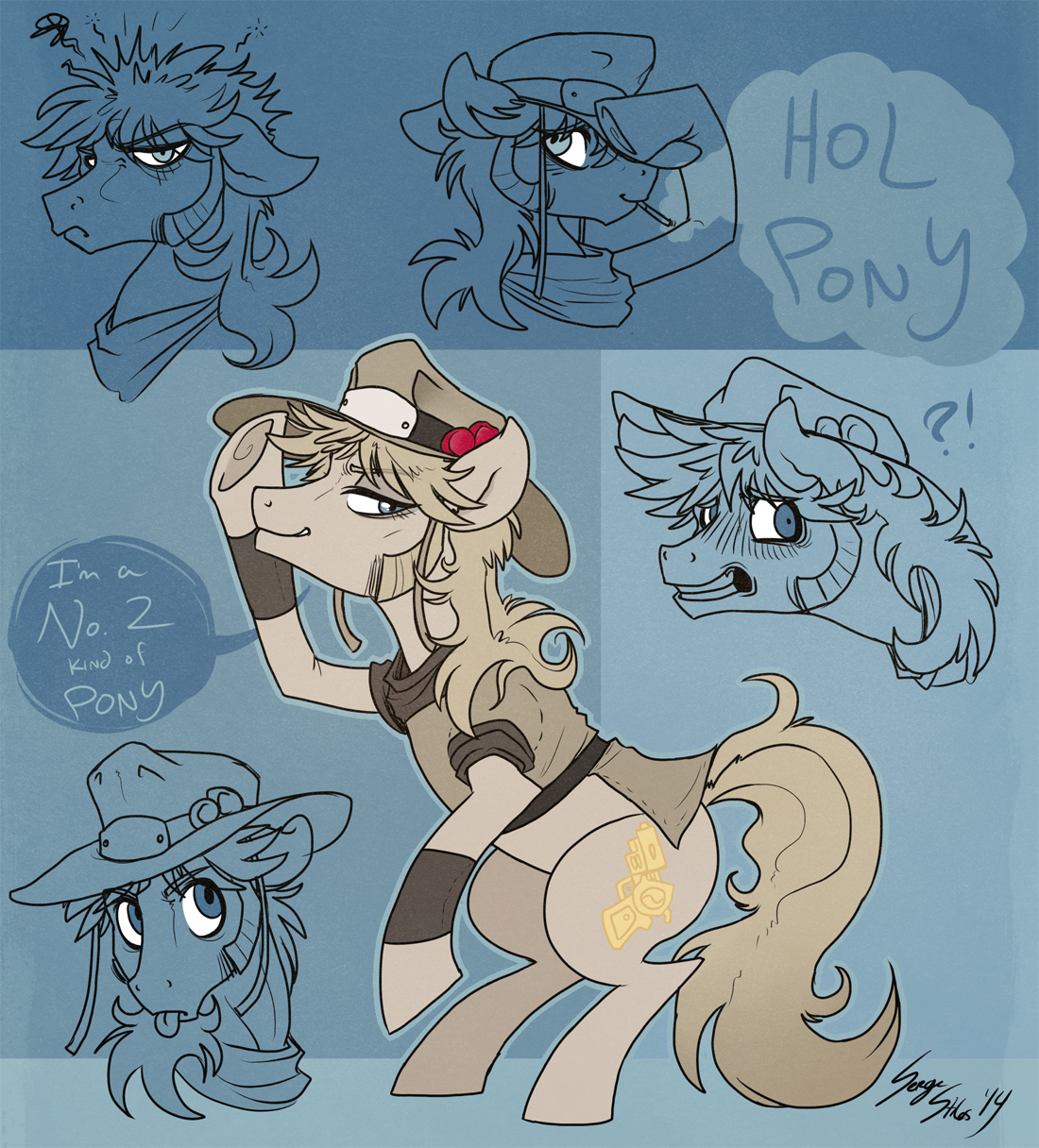 A No. 2 Kind of Pony