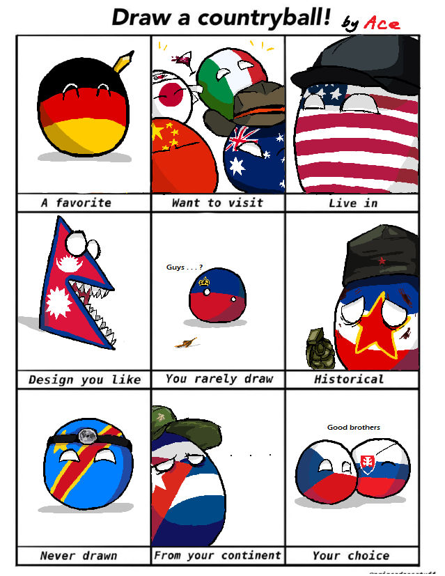 Draw A Countryball My Version by on DeviantArt