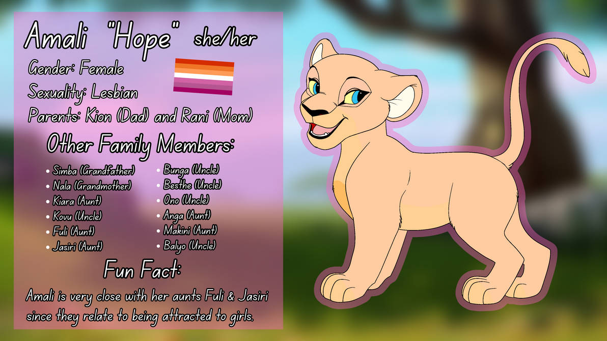 Amali (Lion Guard OC) RPs Open! by VanessaGreeneRP on DeviantArt