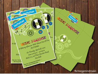 Invitation Card Design ~Grand Opening~