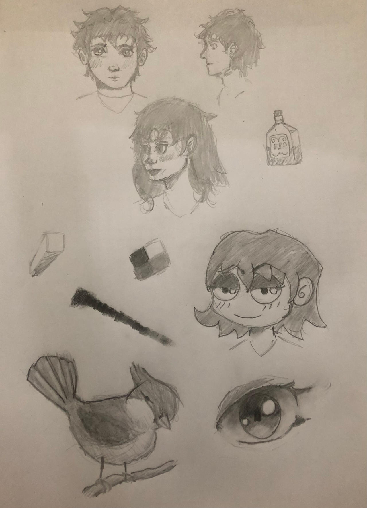 Random Reference Drawing Random doodling/no references by ZerotSolar on DeviantArt