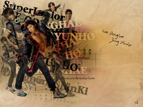 Yunho+Donghae Wallpaper