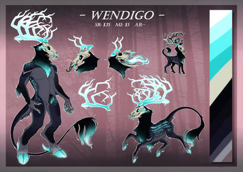 WENDIGO\DEER AUCTION (CLOSED)