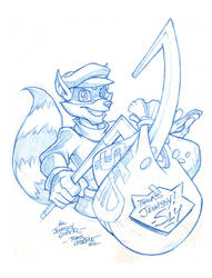 Sly Cooper sketch