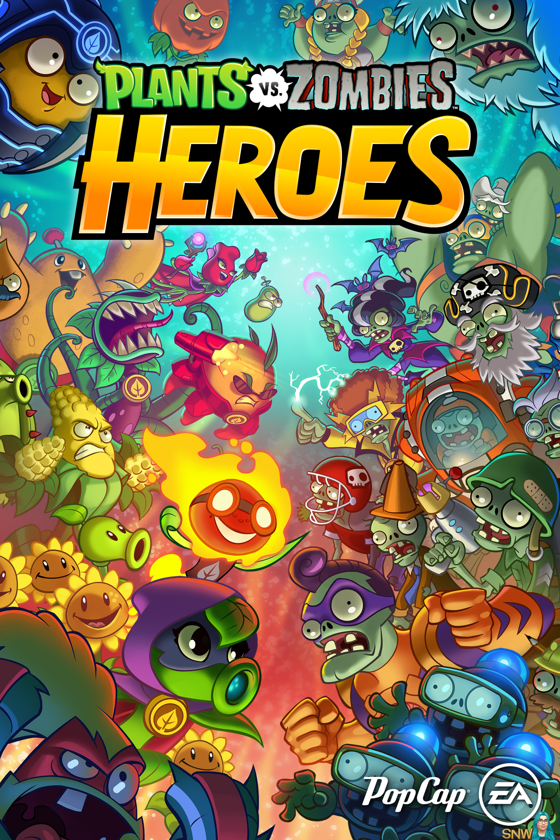 Mobile - Plants vs. Zombies Heroes - Loading Screen - The Spriters Resource