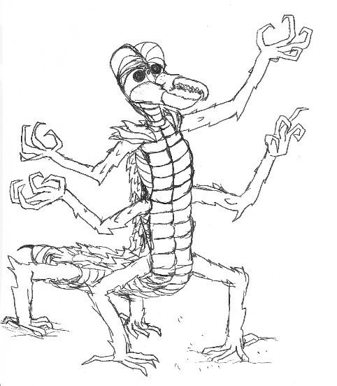 Mutant Insect Cartoon Insect Mutant by urbanarchangel on DeviantArt