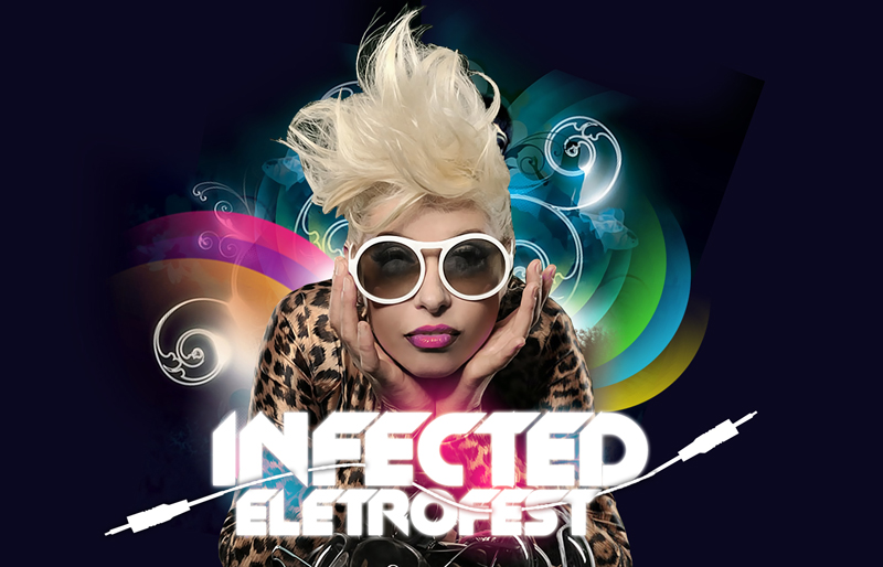 infected eletrofest flyer