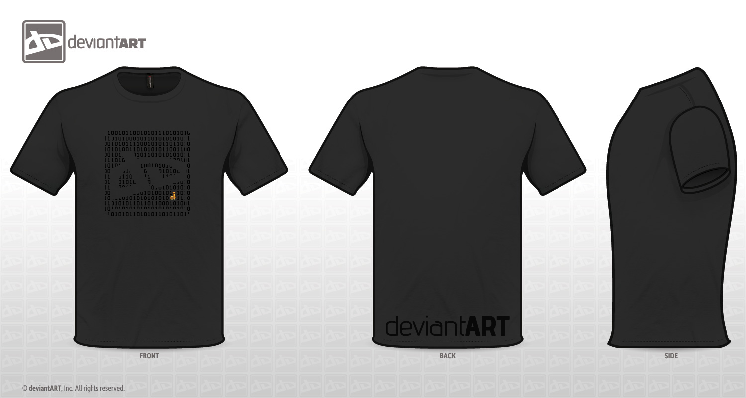 T-Shirt Design -Binary-
