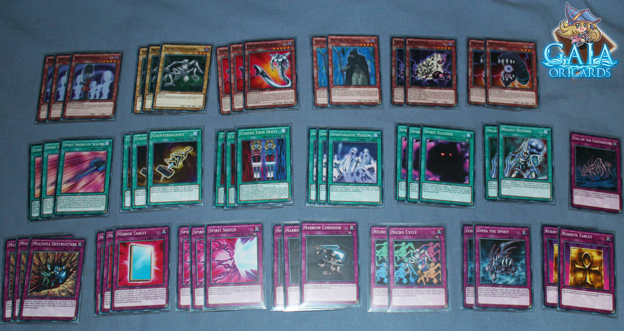 Yami Bakura - Undead Lockdown Deck | Proxy Deck by Gaia206 on DeviantArt Yami Bakura - Undead Lockdown Deck | Proxy Deck by Gaia206 on DeviantArt