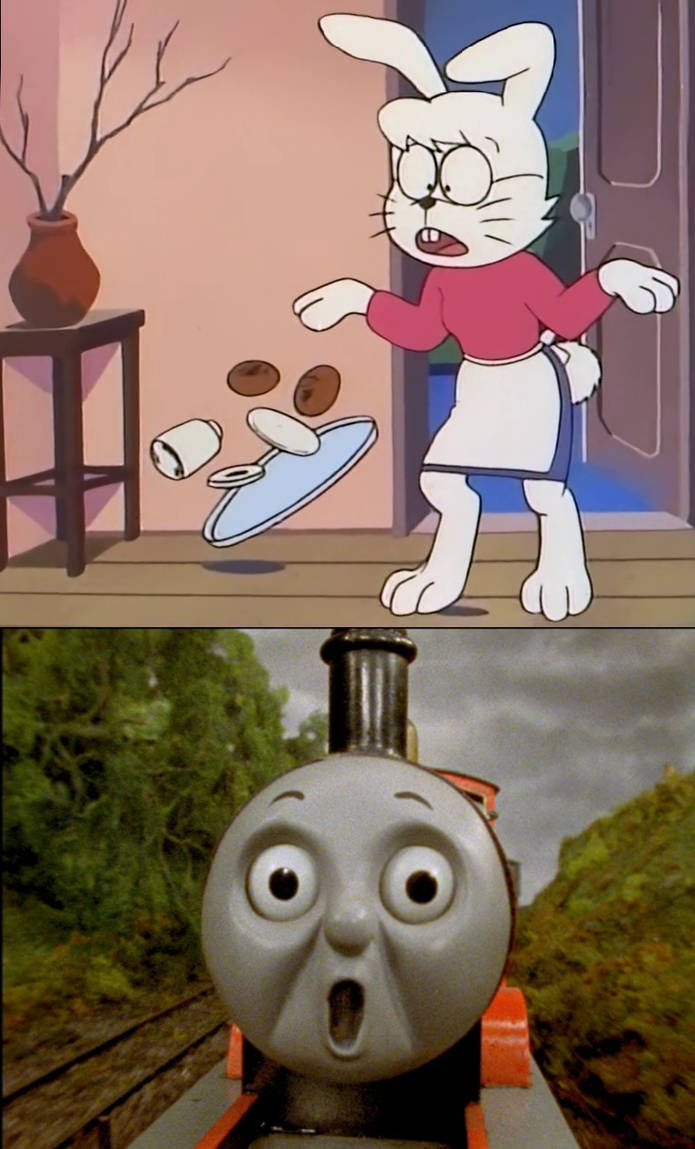 Nobi Rabbit James reacts to Tamako Nobi as a Rabbit! by AndrestheCartoonFan on ...
