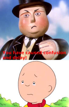 STH scolds at Caillou