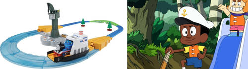 Craig likes the Plarail Thomas Cruise Set