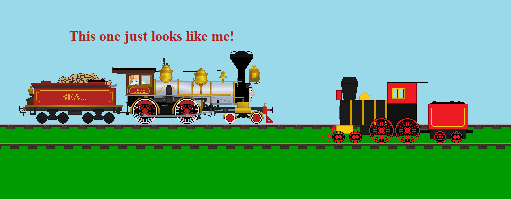 Beau meets the Kalimari Desert Train by AndrestheCartoonFan on DeviantArt