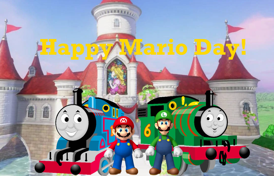 Happy Mario Day! by AndrestheCartoonFan on DeviantArt