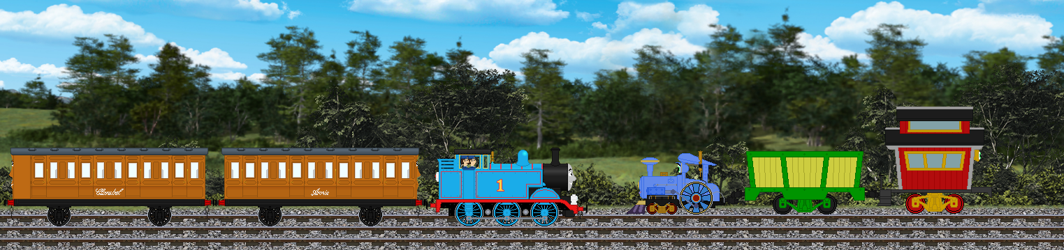 Deviantart Train Engine Thomas meets Tracy at the Main Line by AndrestheCartoonFan on DeviantArt
