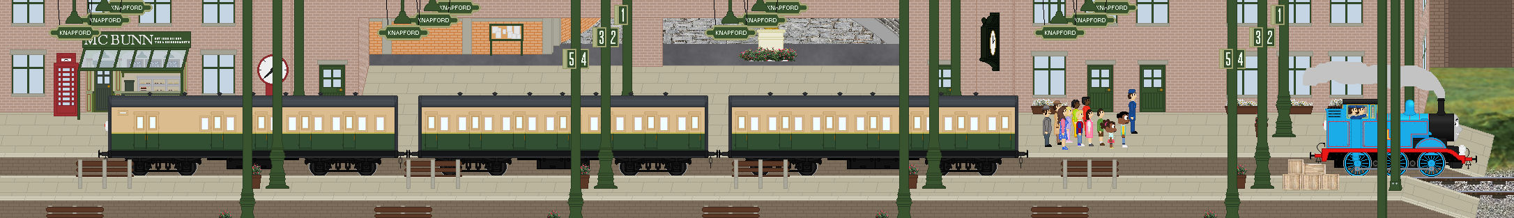 Thomas' Train (Crossover Edition) by AndrestheCartoonFan on DeviantArt