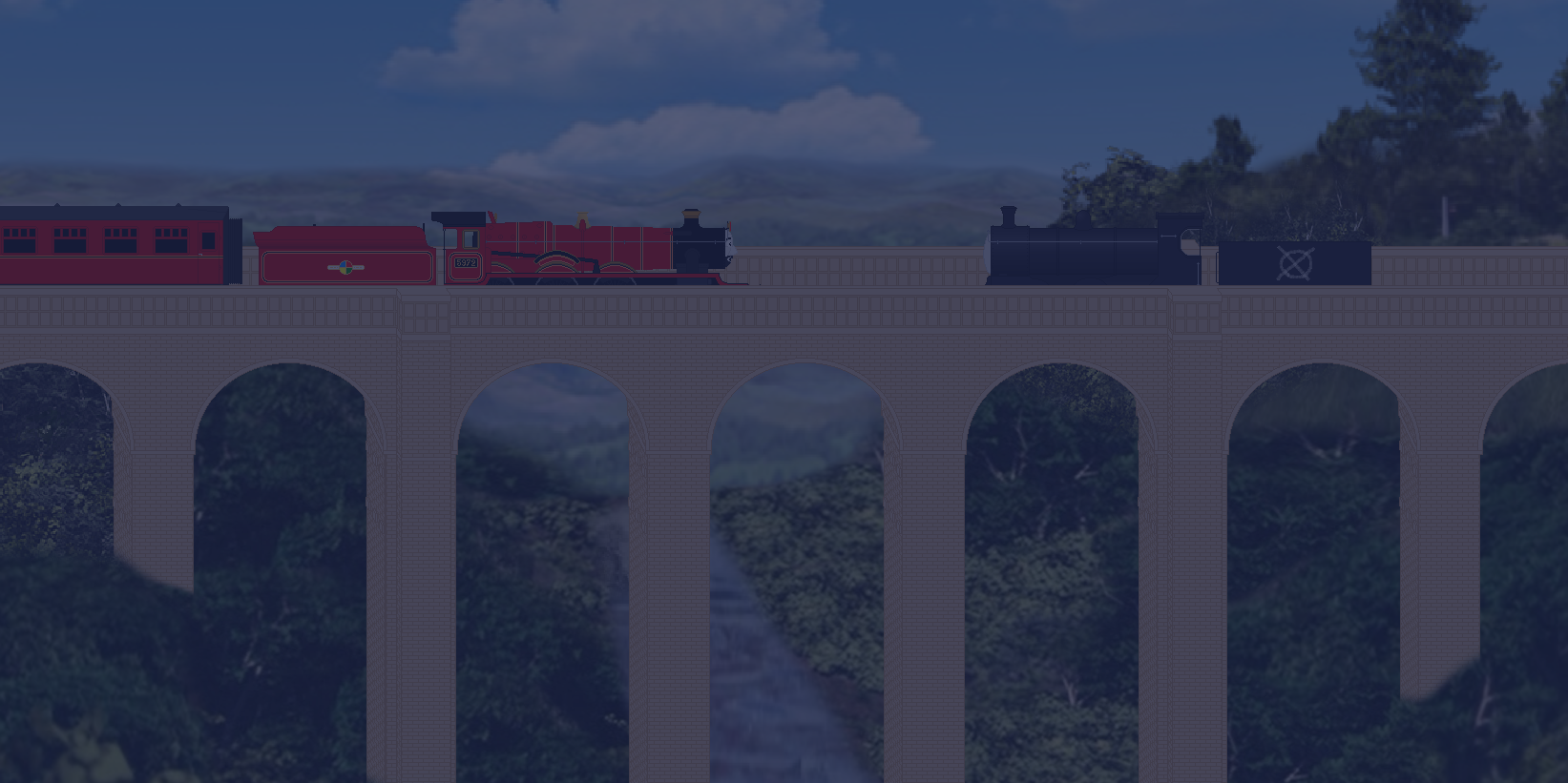 Olton Hall meets the Slender Engine by AndrestheCartoonFan on DeviantArt