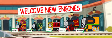 Five New Engines in the Shed (AEG version)