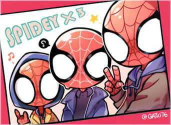 SPIDEY x 3