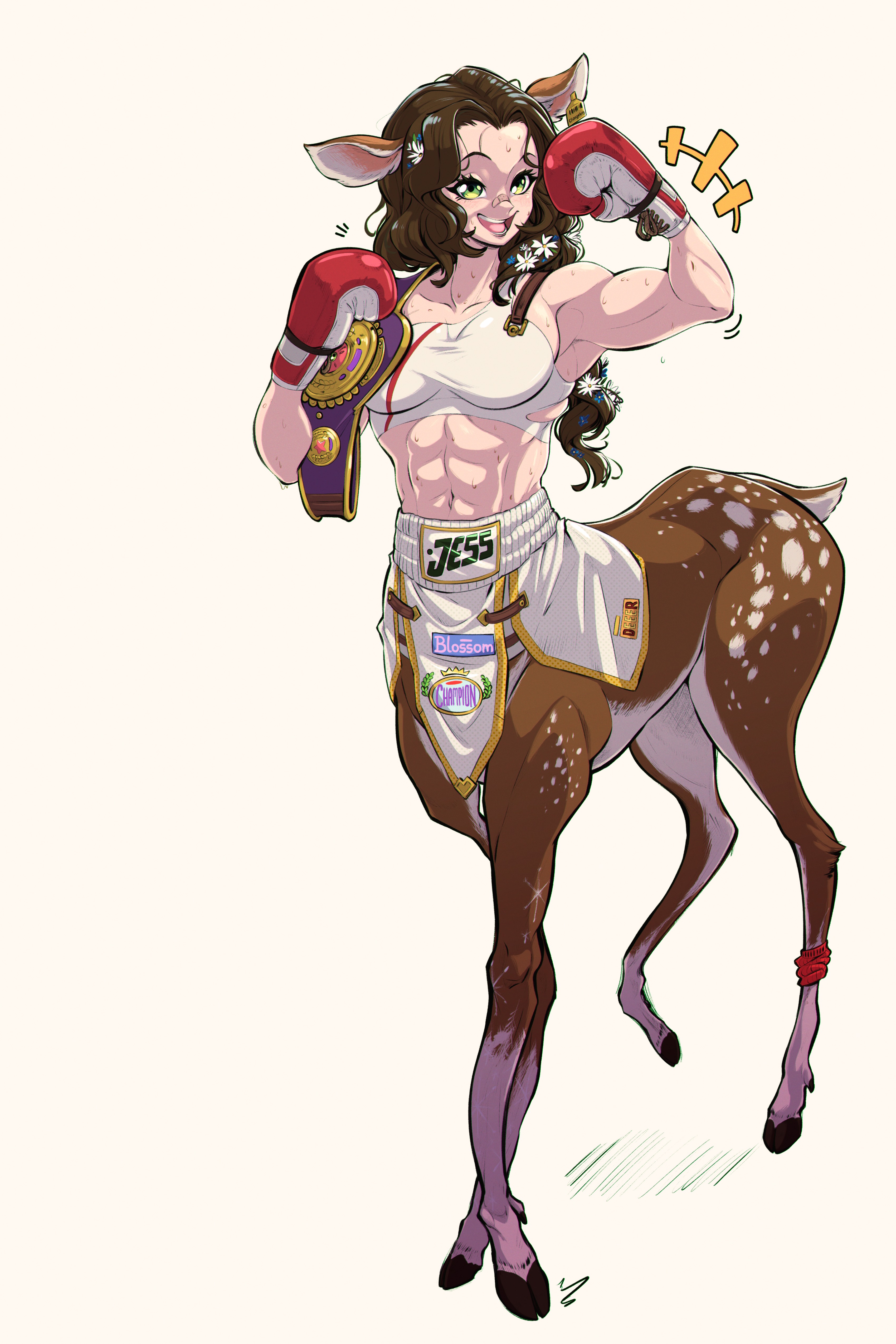 Boxing champion Jessica, from Reverse: 1999